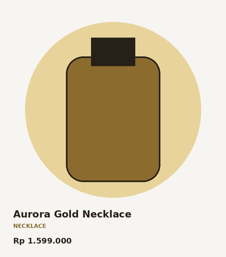 Aurora Gold Necklace