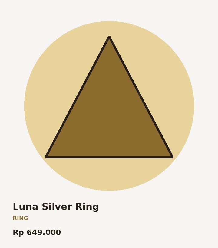 Luna Silver Ring