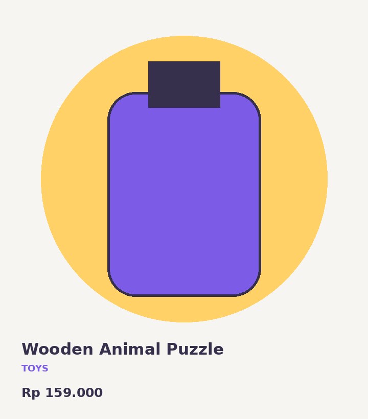 Wooden Animal Puzzle