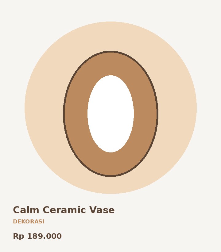 Calm Ceramic Vase