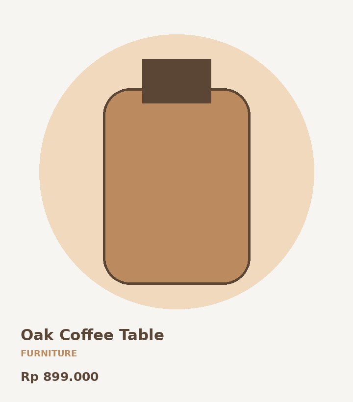 Oak Coffee Table