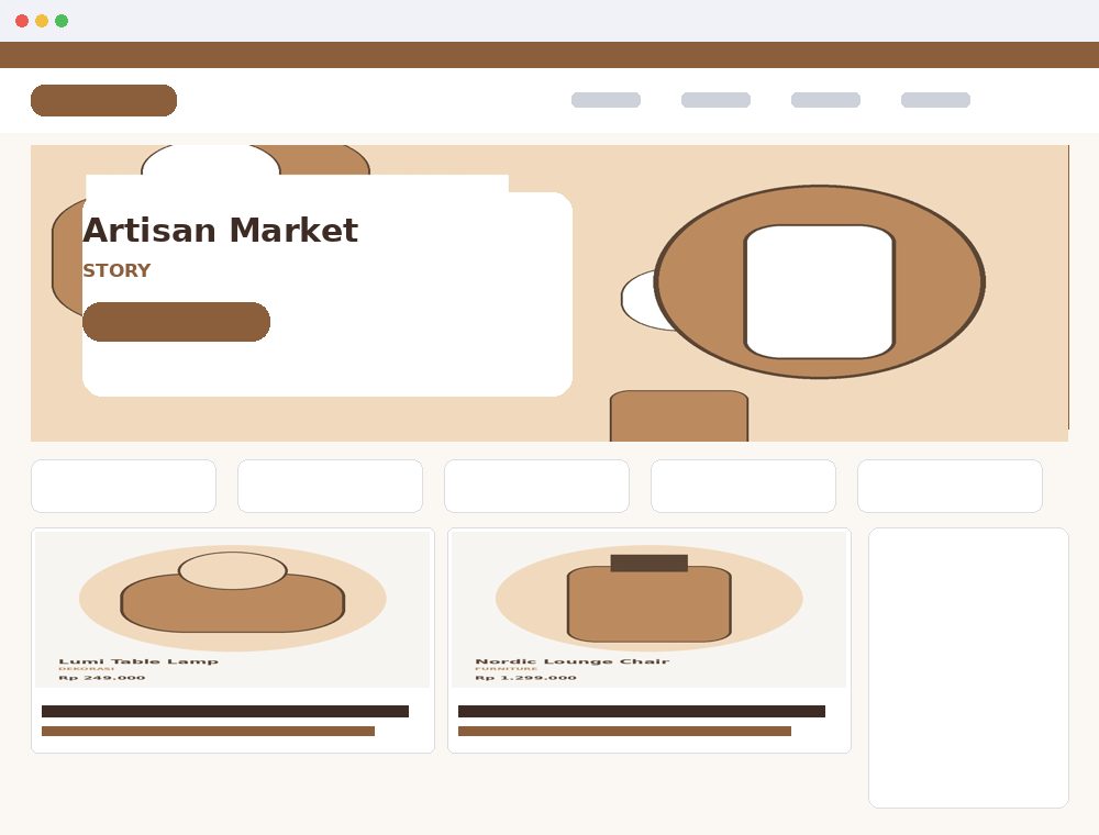 Preview Artisan Market Story