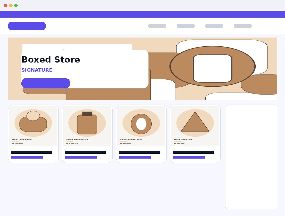 Preview Boxed Store Signature