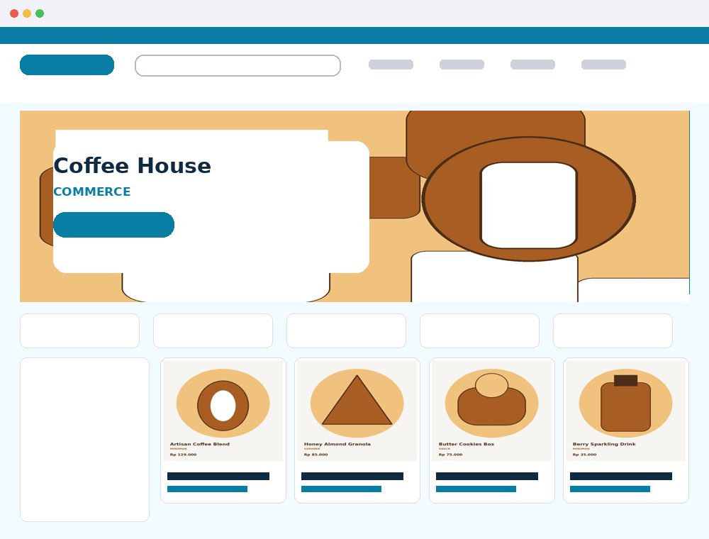 Preview Coffee House Commerce