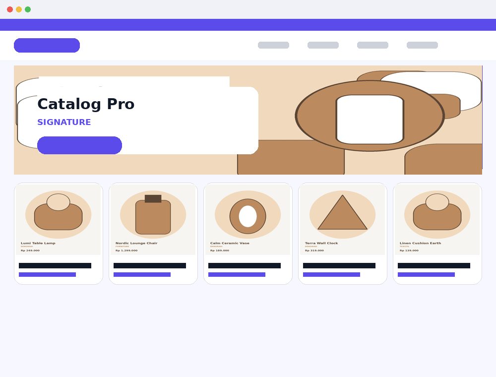 Preview Catalog Pro Signature