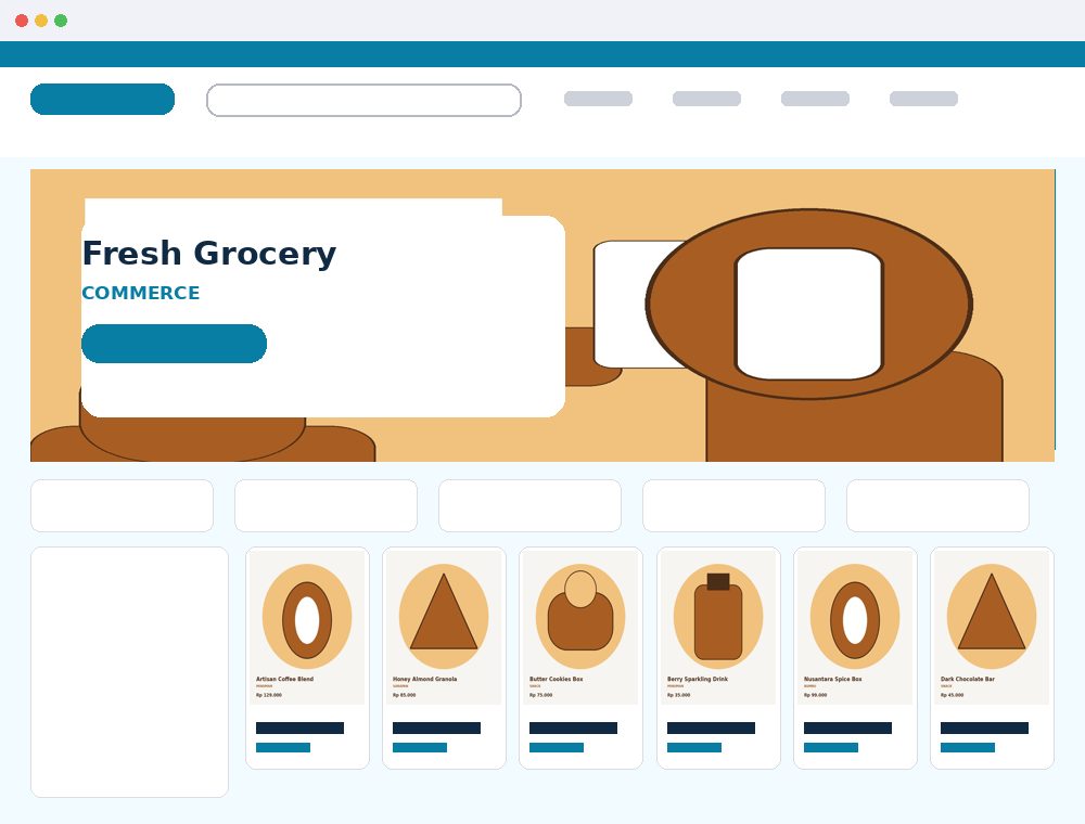 Preview Fresh Grocery Commerce