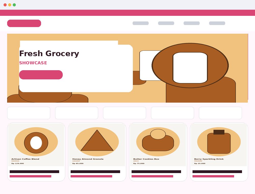 Preview Fresh Grocery Showcase