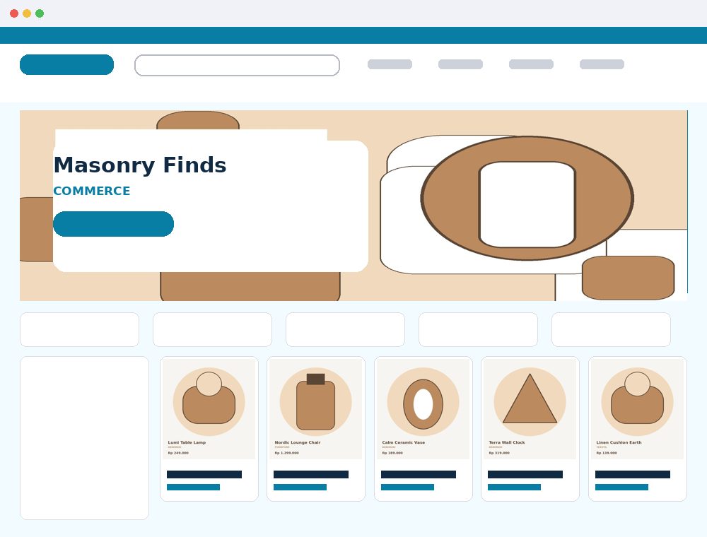 Preview Masonry Finds Commerce