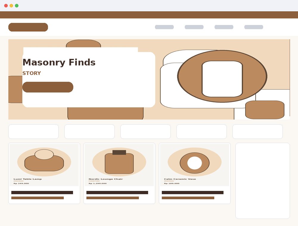 Preview Masonry Finds Story