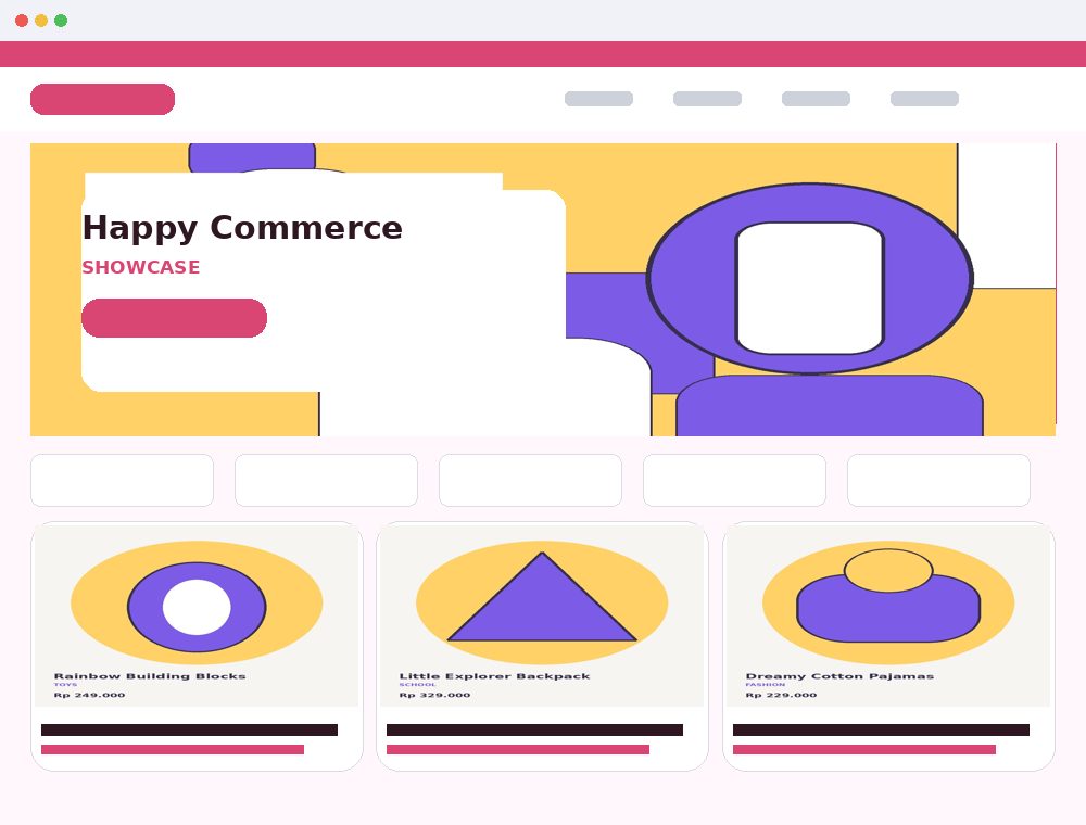 Preview Happy Commerce Showcase