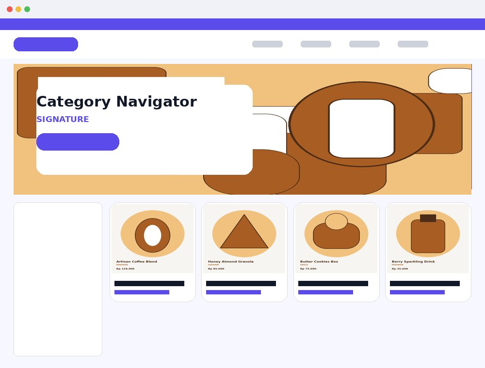 Preview Category Navigator Signature