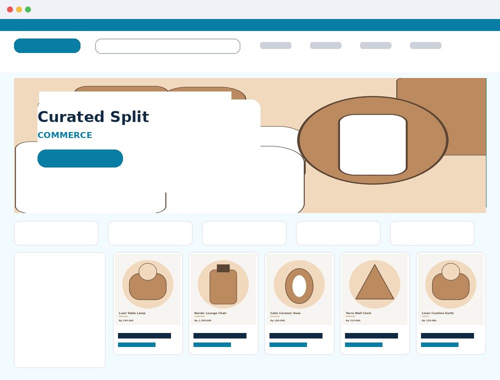 Preview Curated Split Commerce
