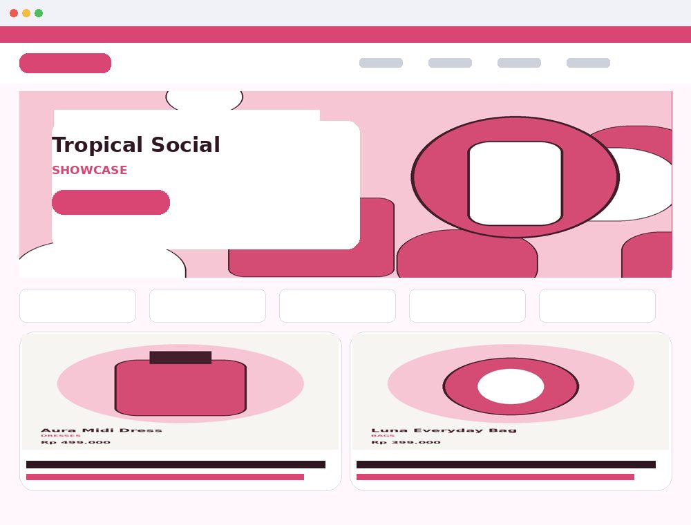 Preview Tropical Social Showcase
